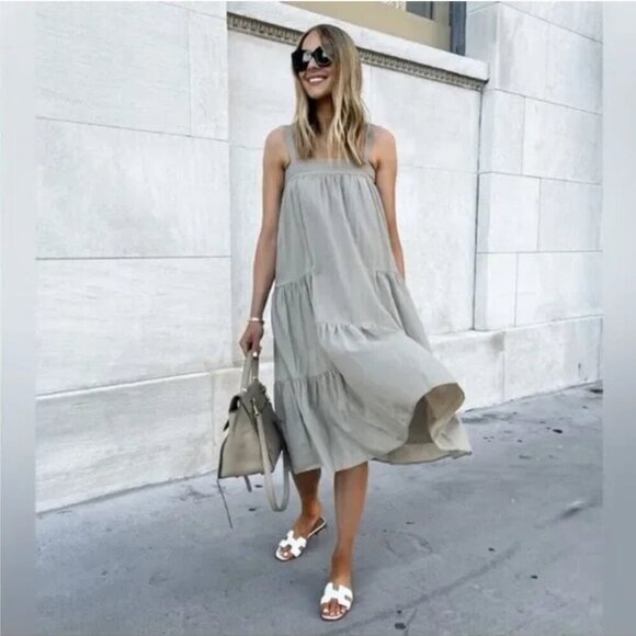 Jenni Kayne Summer Dress in Willow - Picture 1 of 16